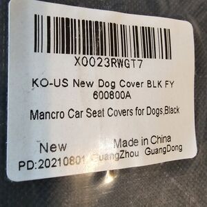 Brand new Dog Covers for vehicles
